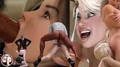 Reproduzir Momentos de sexo no escritório com uma secretária no máximo pervertida