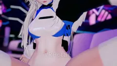 Afspelen POV VRChat ERP: Natte en wilde pijp- en neuksessie