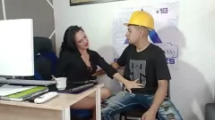 Jouer Hardcore anale con la moglie del capo - dimostrando che è la mia amante - vero dilettante