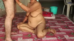 تشغيل جلسة سخيف متشددين من Desi Indian Aunty